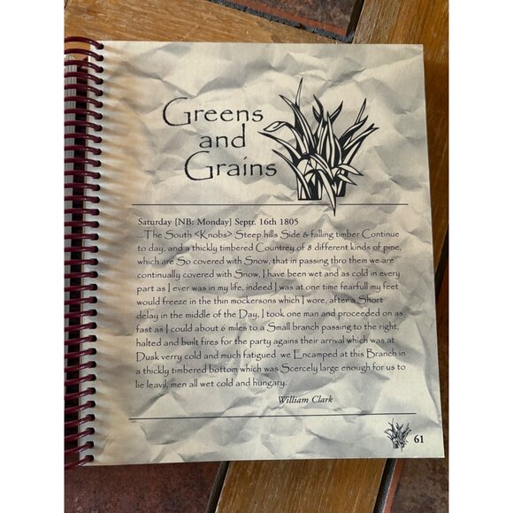 The Sacagawea Cookbook Signed Copy With Contemporary Recipes Everson Spiral - Picture 14 of 14